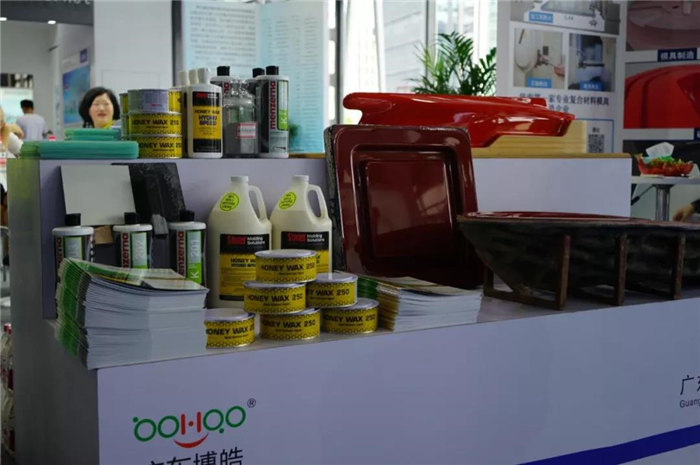 廣東博皓在24屆中國國際復材展主推產(chǎn)品有“Stoner蜜蠟250”、“Stoner水性蜜蠟P525”、“曼澤納拋光水”、“高強偶聯(lián)劑”、“硅膠灌注成型工藝”等