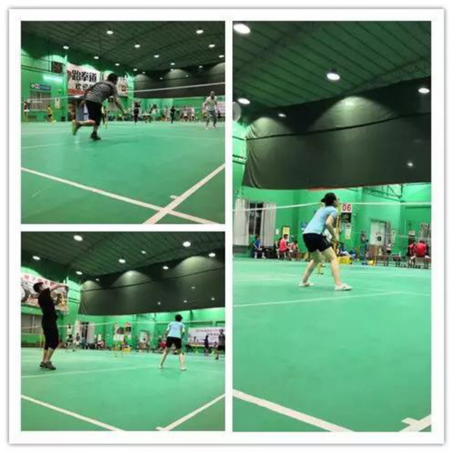 博皓室內活動:打羽毛球