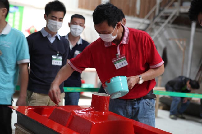 學(xué)員實操--涂膠衣層(三)