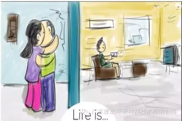 人生就是。。。 就算孩子在家，還是忍不住與40歲的另一半偷偷親一口